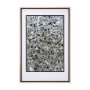15400 - Snowgoose Migration 2 by Gary Blatter Hand Embelished Textured Framed Art Print Matted under Glass