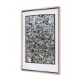 15400 - Snowgoose Migration 2 by Gary Blatter Hand Embelished Textured Framed Art Print Matted under Glass