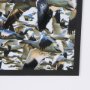 15400 - Snowgoose Migration 2 by Gary Blatter Hand Embelished Textured Framed Art Print Matted under Glass