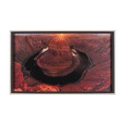15401 - Horseshoe Bend by Gary Blatter a Hand Embelished Textured Framed Photo Art Print