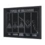 15403 - Billiards by Mercana Studio a Hand Embelished Textured Framed Art Print