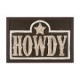 15419 - Cowboy Culture - Howdy by Mercana Studio a Hand Embelished Textured Framed Art Print