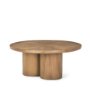 70859-AB - Tavi Medium Brown Round Coffee Table