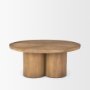 70859-AB - Tavi Medium Brown Round Coffee Table