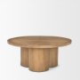 70859-AB - Tavi Medium Brown Round Coffee Table
