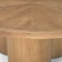 70859-AB - Tavi Medium Brown Round Coffee Table