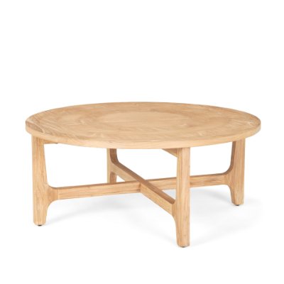 70861 - Taylin Light Brown Wood Round Coffee Table