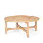 70861 - Taylin Light Brown Wood Round Coffee Table