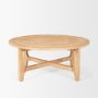 70861 - Taylin Light Brown Wood Round Coffee Table