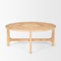 70861 - Taylin Light Brown Wood Round Coffee Table
