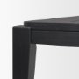 70862 - Teva Black Wood Rectangular 92" Dining Table