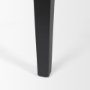 70862 - Teva Black Wood Rectangular 92" Dining Table