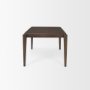 70863 - Teva Dark Brown Wood Rectangular 72" Dining Table