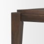 70863 - Teva Dark Brown Wood Rectangular 72" Dining Table