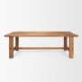 70885 - Stetson 94.5" Rectangular Natural Brown Wood Dining Table