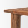 70885 - Stetson 94.5" Rectangular Natural Brown Wood Dining Table