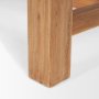 70885 - Stetson 94.5" Rectangular Natural Brown Wood Dining Table