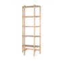 71003 - Taylin Light Brown Solid Wood Open Bookshelf