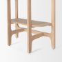 71003 - Taylin Light Brown Solid Wood Open Bookshelf