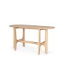 71004 - Taylin Light Brown Solid Wood Desk