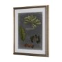 10137 - Foliage Dramatique VI by Vision Studio Hand Embellished Textured Framed Art Print Matted under Glass