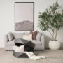 70567 - Arreto 36" Hexagonal Hinged Solid Wood Top and Base Coffee Table 