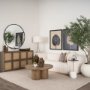 70859-AB - Tavi Medium Brown Round Coffee Table