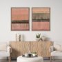 15162 - Quiet Echoes - Ebb by Mercana Studio a Hand Embellished Textured Framed Art Print