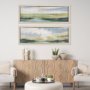 15263 - Spring Horizon II by Mercana Studio a Hand Embellished Textured Framed Art Print