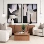 70457 - Edie Matte Black Metal w/ Frosted Glass Globe 1-Light Pendant