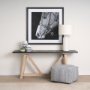 14972 - Equestrian Portrait by Mercana Studio Hand Embellished Textured Framed Photo Art Print Matted under 