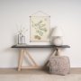 15411 - Botanical Study-Malus Sylvestris by Mercana Studio a Hand Embelished Textured Framed Art Print