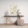 15409 - Botanical Study-Cornus Florida by Mercana Studio a Hand Embelished Textured Framed Art Print
