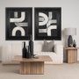 14615 - Pipes IV by Studio M a handmade Original Framed Artwork under Glass
