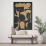 15082 - Kaldow by Mercana Studio a Hand Embellished Textured Framed Art Print Matted under Glass