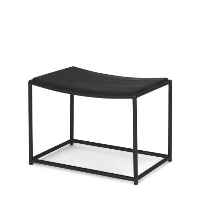 70821 - Taniel Textured Black Wood w/ Black Metal Stool