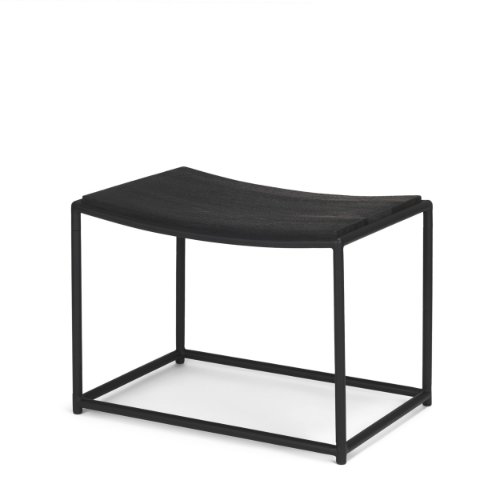 70821 - Taniel Textured Black Wood w/ Black Metal Stool