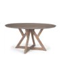 70847 - Jennings 60" Light Brown Wood Dining Table