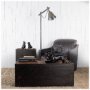 57799 - Hugo 5L x 13W Black Resin Bulldog