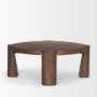 70842-AB - Tammar Round Wood w/ Tapered Legs Coffee Table