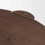 70842-AB - Tammar Round Wood w/ Tapered Legs Coffee Table