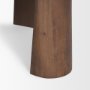70842-AB - Tammar Round Wood w/ Tapered Legs Coffee Table