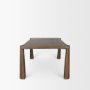 70843-AB - Tammar Rectangular Brown Wood w/ Tapered Legs Dining Table
