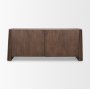 70844 - Tammar Brown Wood 4-Door Sideboard