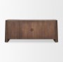 70844 - Tammar Brown Wood 4-Door Sideboard