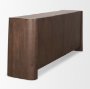 70844 - Tammar Brown Wood 4-Door Sideboard