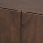 70844 - Tammar Brown Wood 4-Door Sideboard