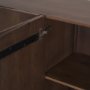 70844 - Tammar Brown Wood 4-Door Sideboard