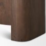 70844 - Tammar Brown Wood 4-Door Sideboard