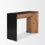 70893 - Tabor Natural Wood w/ Black Oak Waterfall Console Table